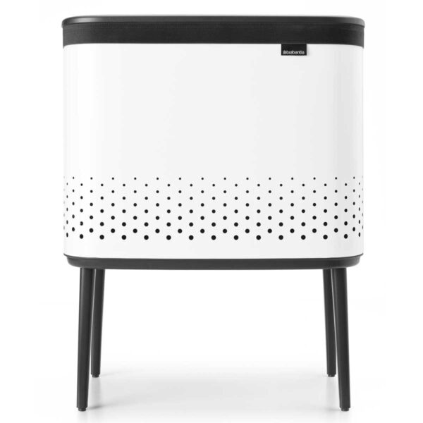 ⁦סל כביסה BO לבן 60 ליטר Brabantia⁩ – תמונה ⁦2⁩