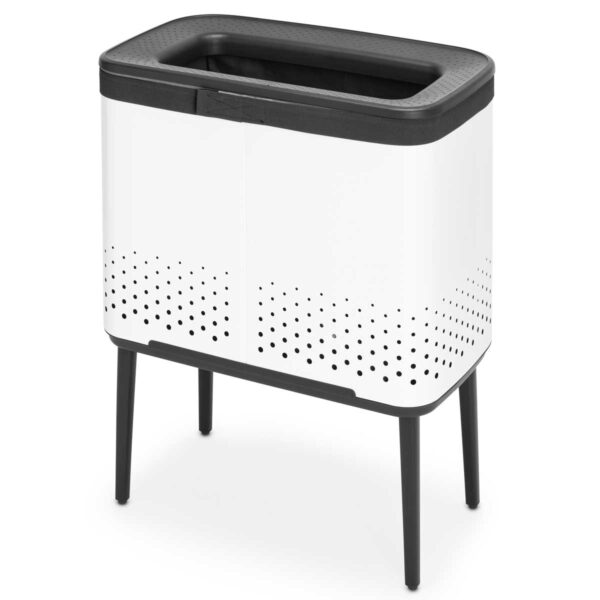 ⁦סל כביסה BO לבן 60 ליטר Brabantia⁩ – תמונה ⁦5⁩