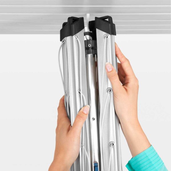⁦מתלה כביסה לגינה קרוסלה 40 מטר Topspinner ברבנטיה⁩ – תמונה ⁦3⁩
