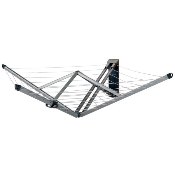 ⁦מתקן כביסה מתקפל לקיר WallFix כיסוי בד 24 מטר Brabantia⁩ – תמונה ⁦4⁩